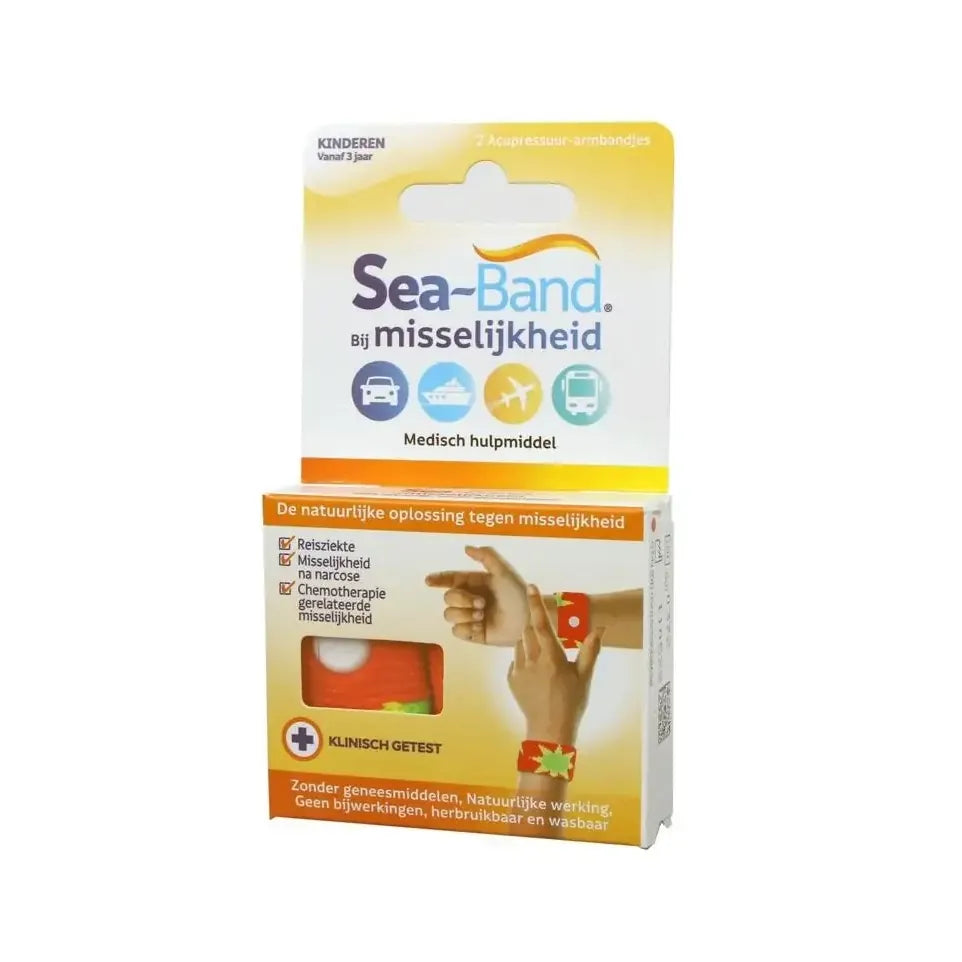 Sea Band kind oranje 1 paar