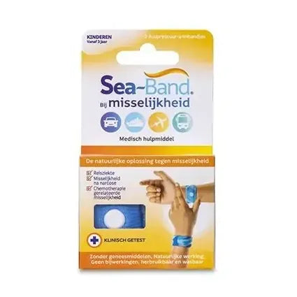 Sea Band Polsband kind blauw 1 paar