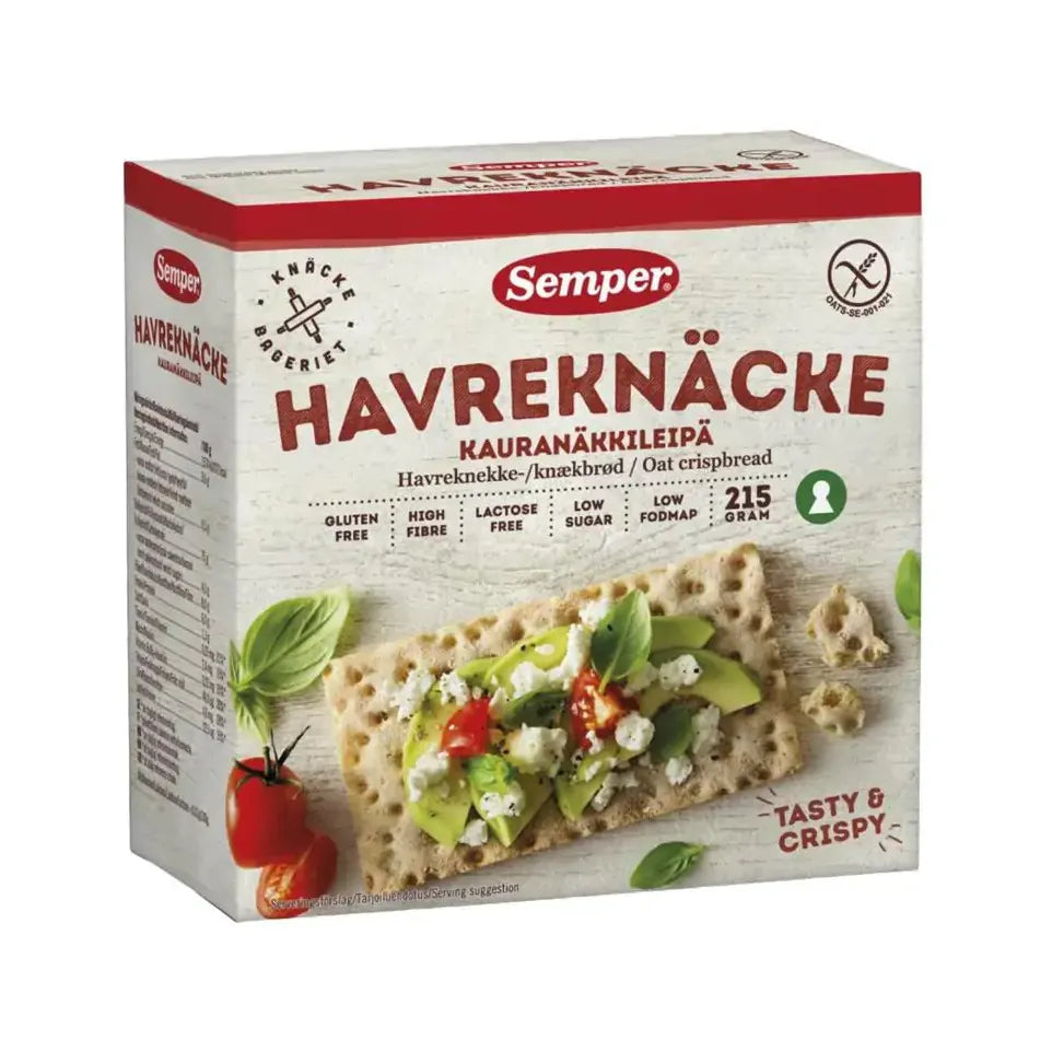 Semper Haverknackebrood 215 gram