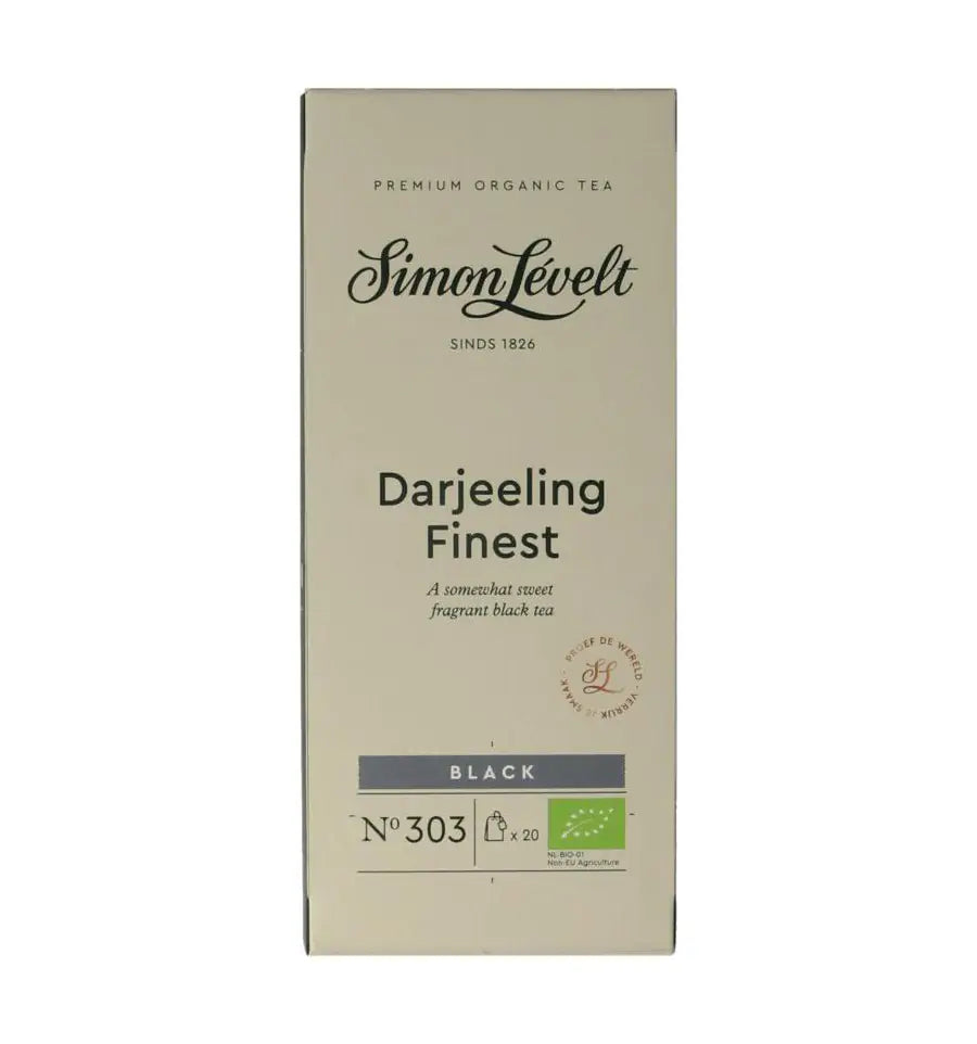 Simon Levelt Darjeeling finest 20 zakjes