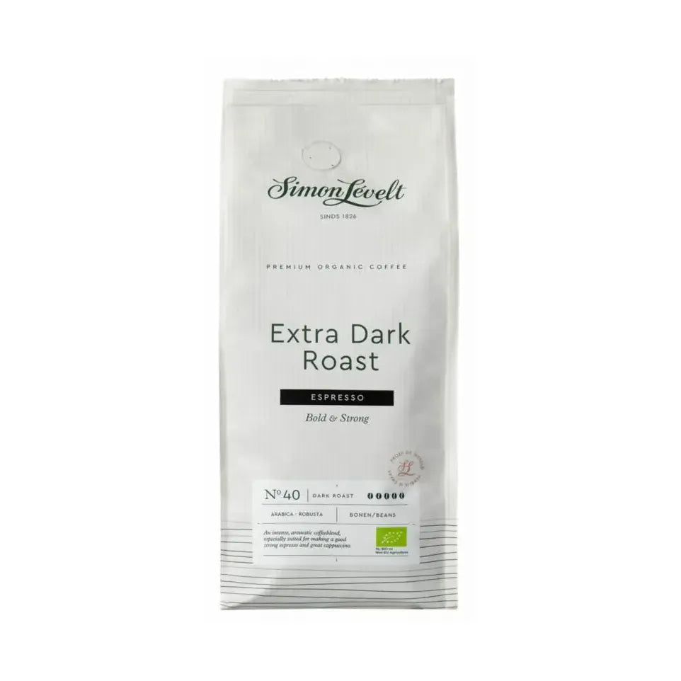 Simon Levelt Espresso extra dark roast bonen 1 kg