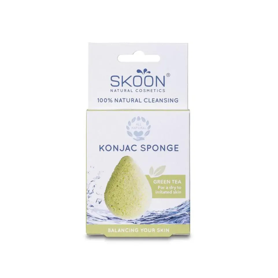 Skoon Konjac spons green tea