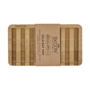 Skoon Solid bar tray - 2 bar - all bamboo 2 stuks