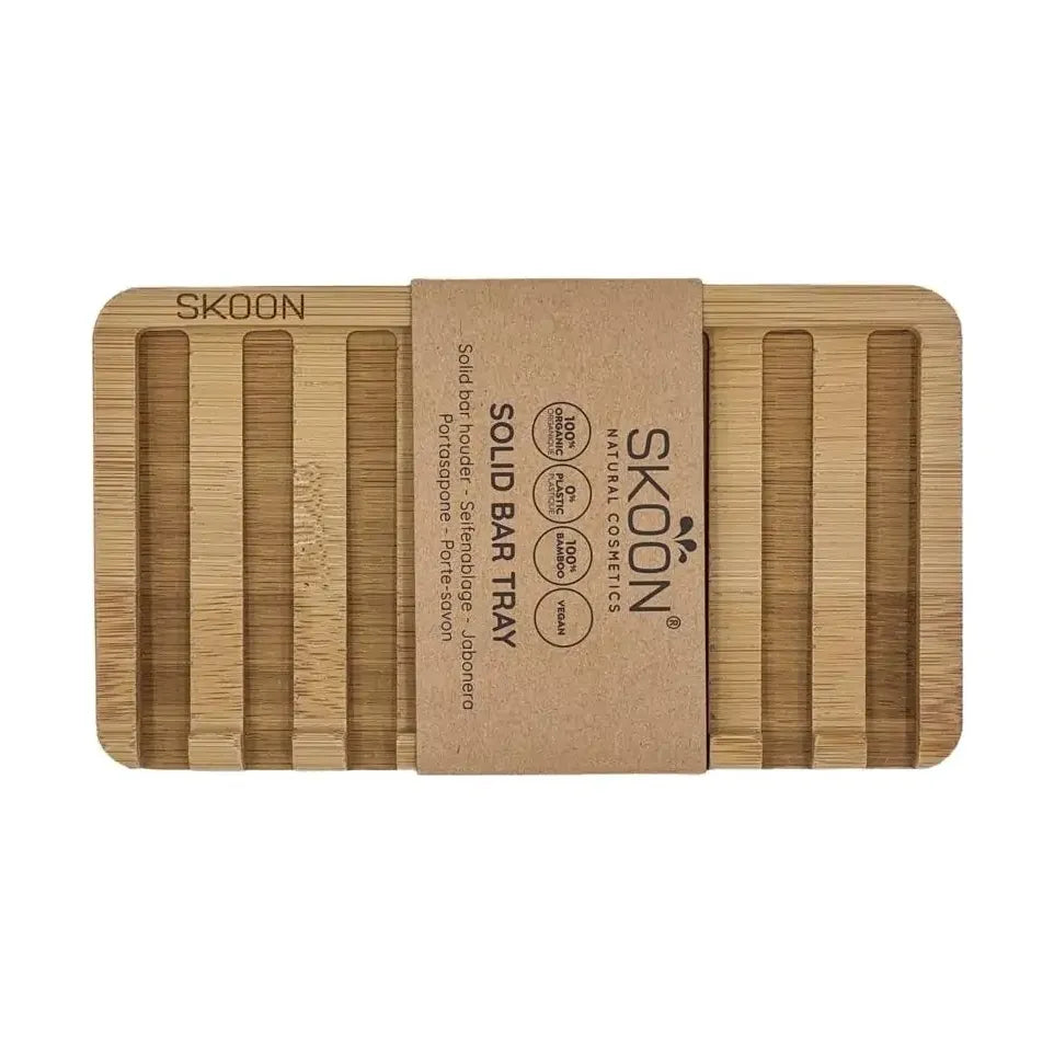 Skoon Solid bar tray - 2 bar - all bamboo 2 stuks