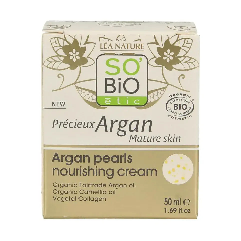 So Bio Etic Argan pearls nourishing cream 50 ml