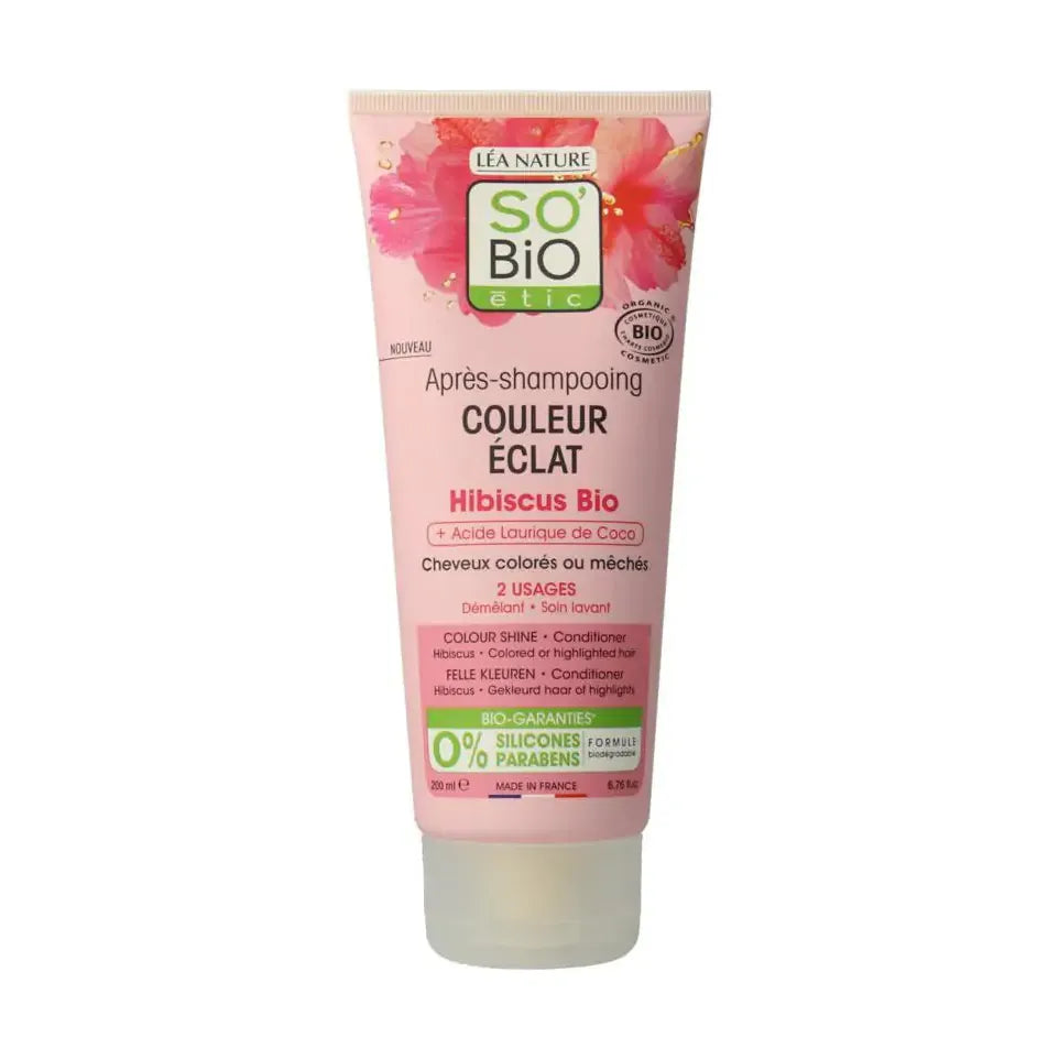 So Bio Etic Conditioner colour & shine hibiscus 200 ml