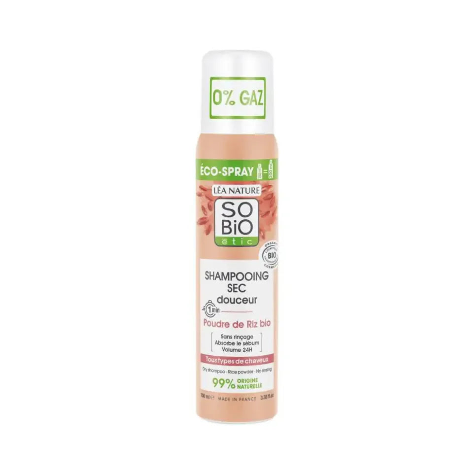 So Bio Etic Softening dry shampoo rice power 100 ml