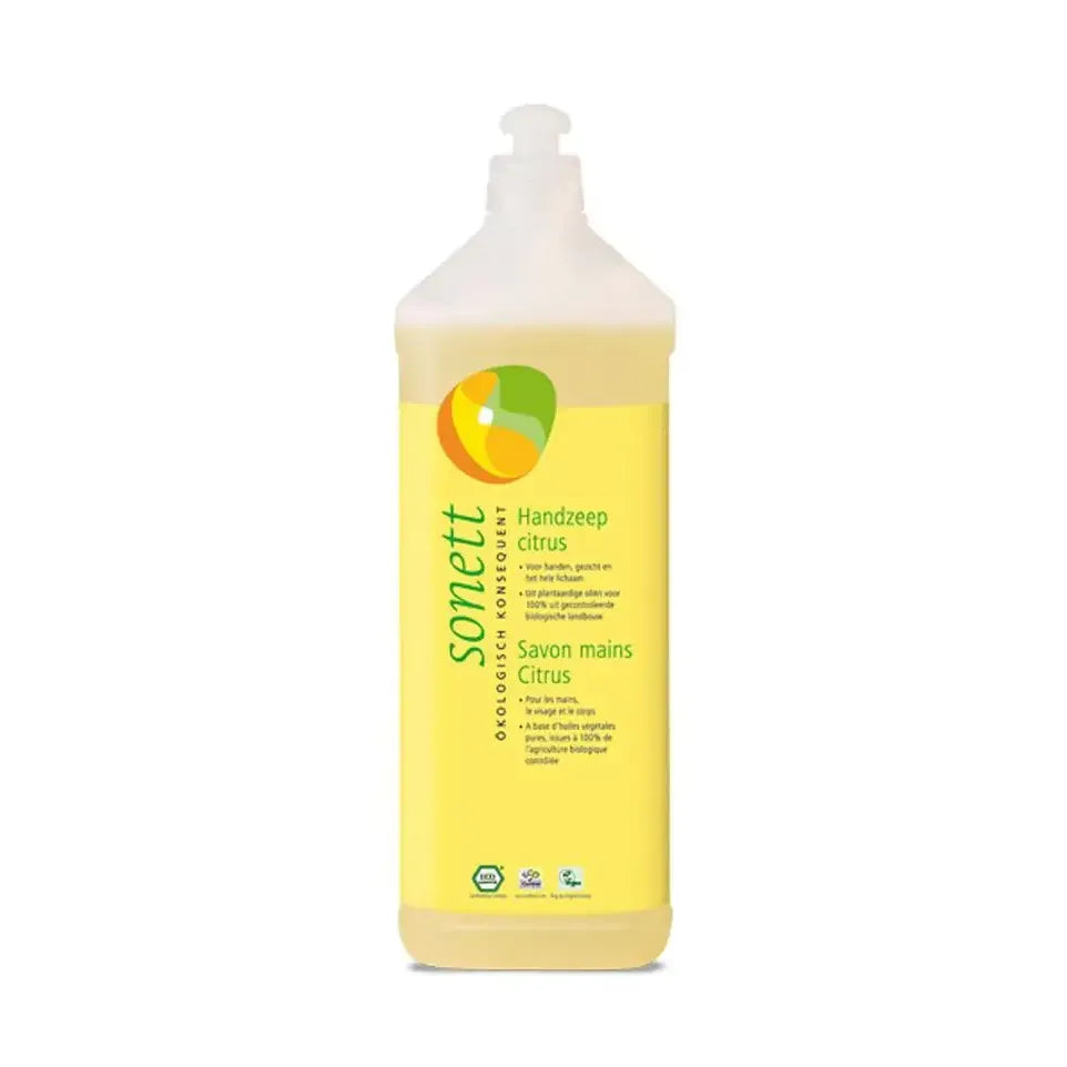 Sonett Handzeep citrus vloeibaar 1 liter