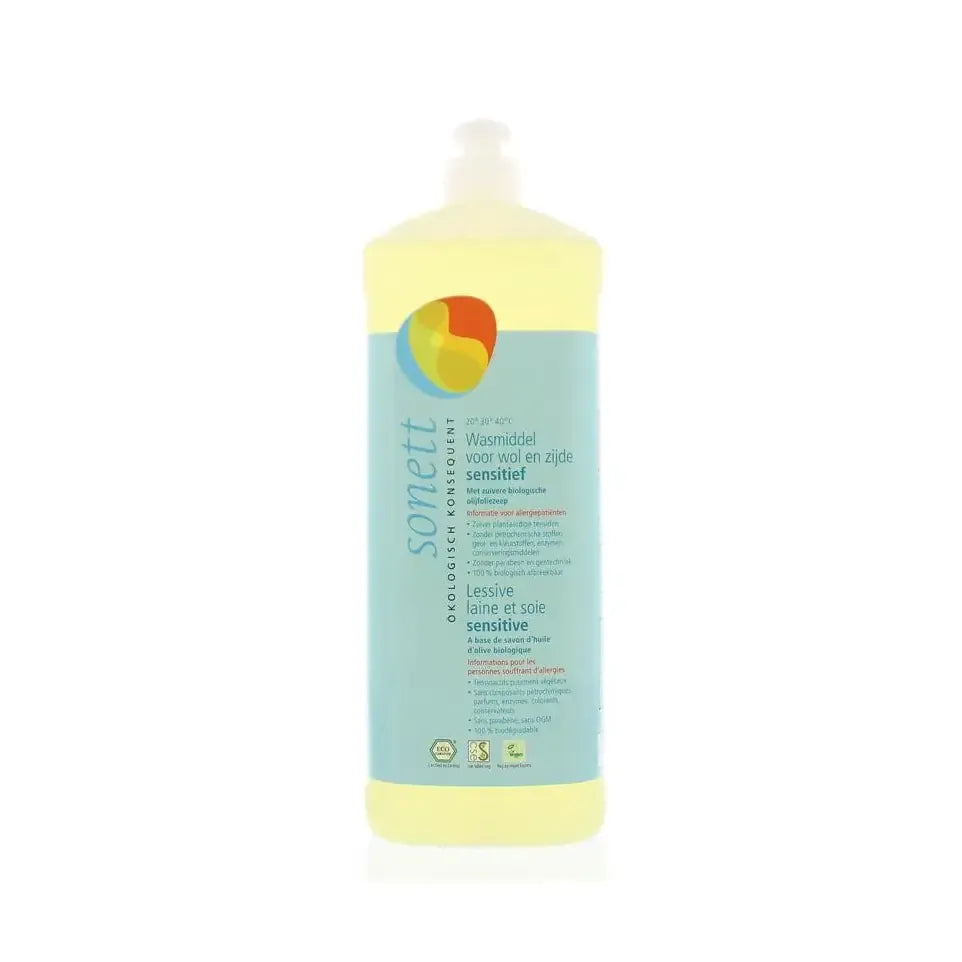 Sonett Wasmiddel wol & zijde sensitive 1 liter