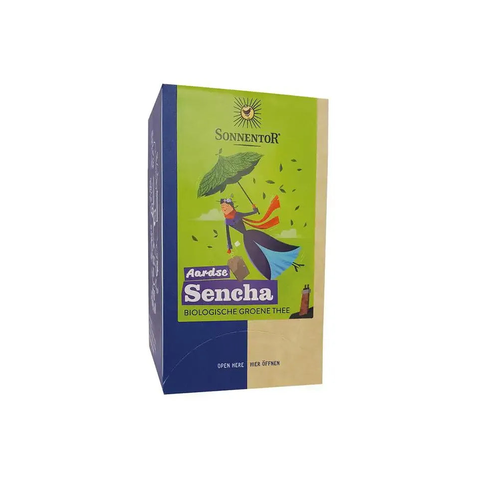 Sonnentor earthy sencha biologisch 18 stuks