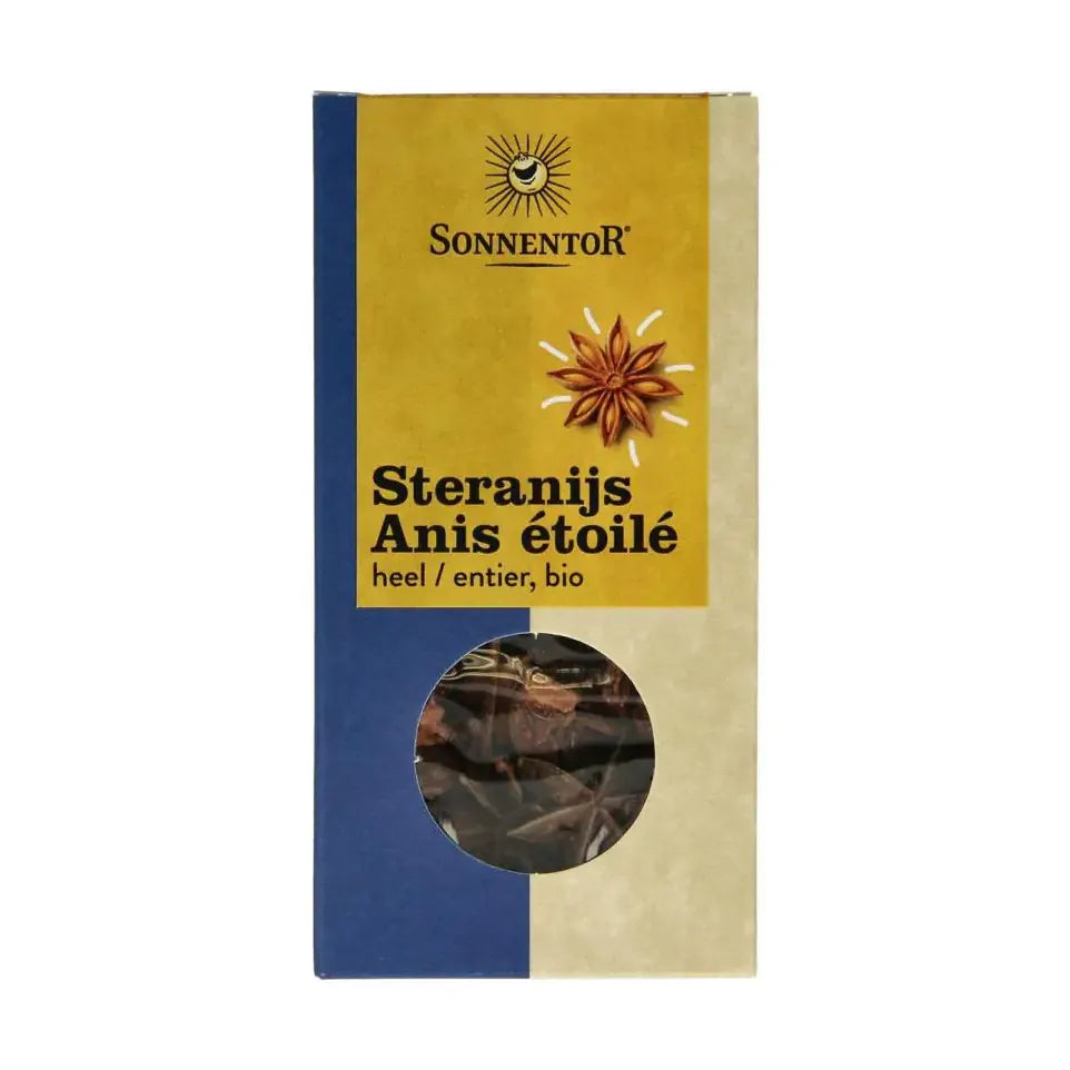 Sonnentor Steranijs heel 25 gram