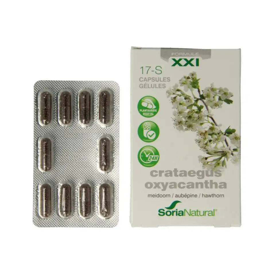 Soria Crateagus oxyacantha 17-S 30 capsules