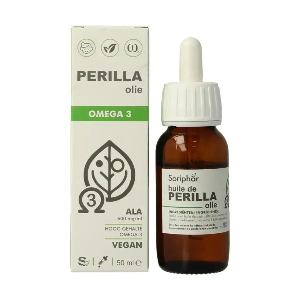 Soriphar Perilla olie omega 3 biologisch 50 ml