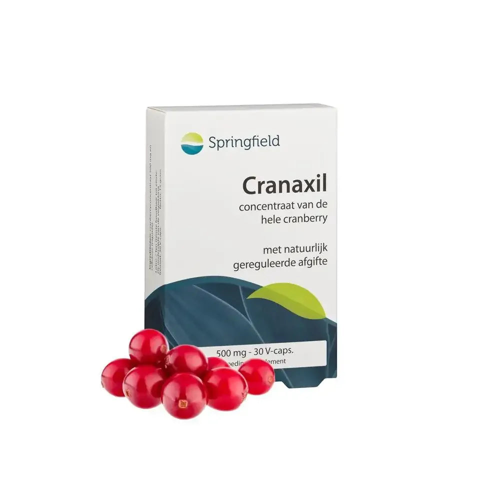 Springfield Cranaxil cranberry 500 mg 30 vcaps