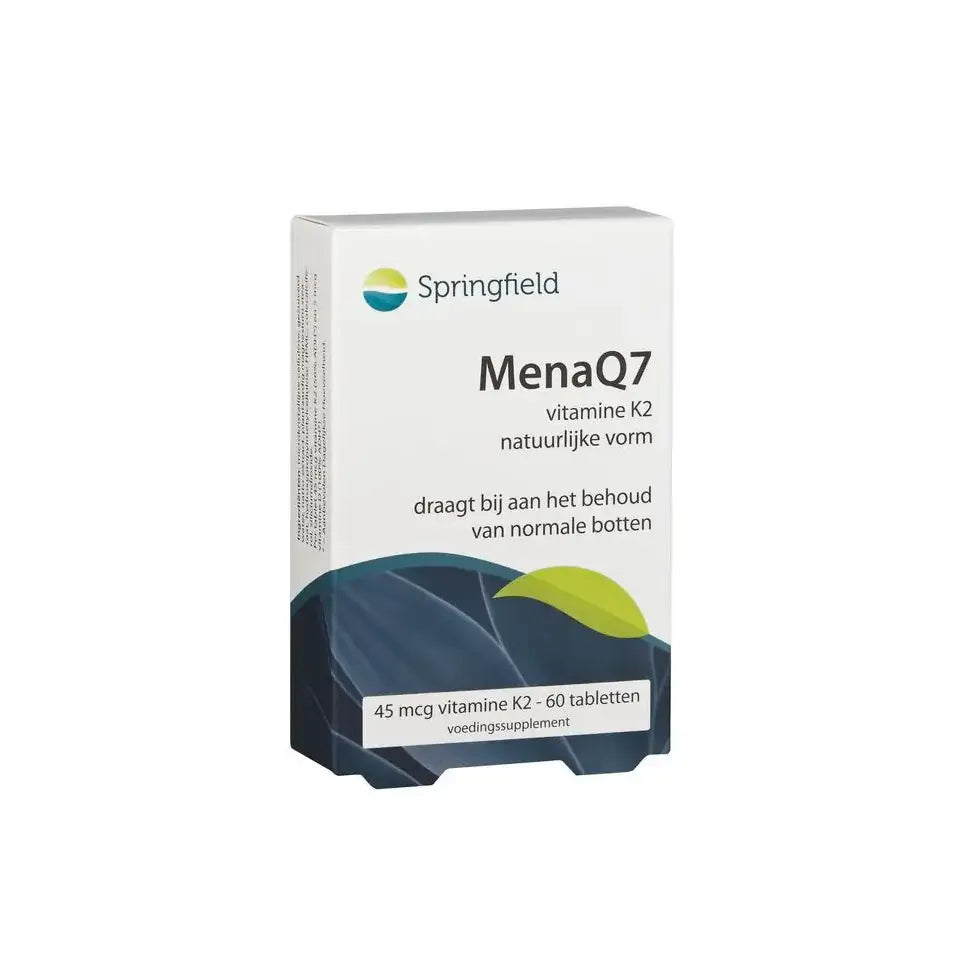 Springfield MenaQ7 vitamine K2 45 mcg 60 tabletten