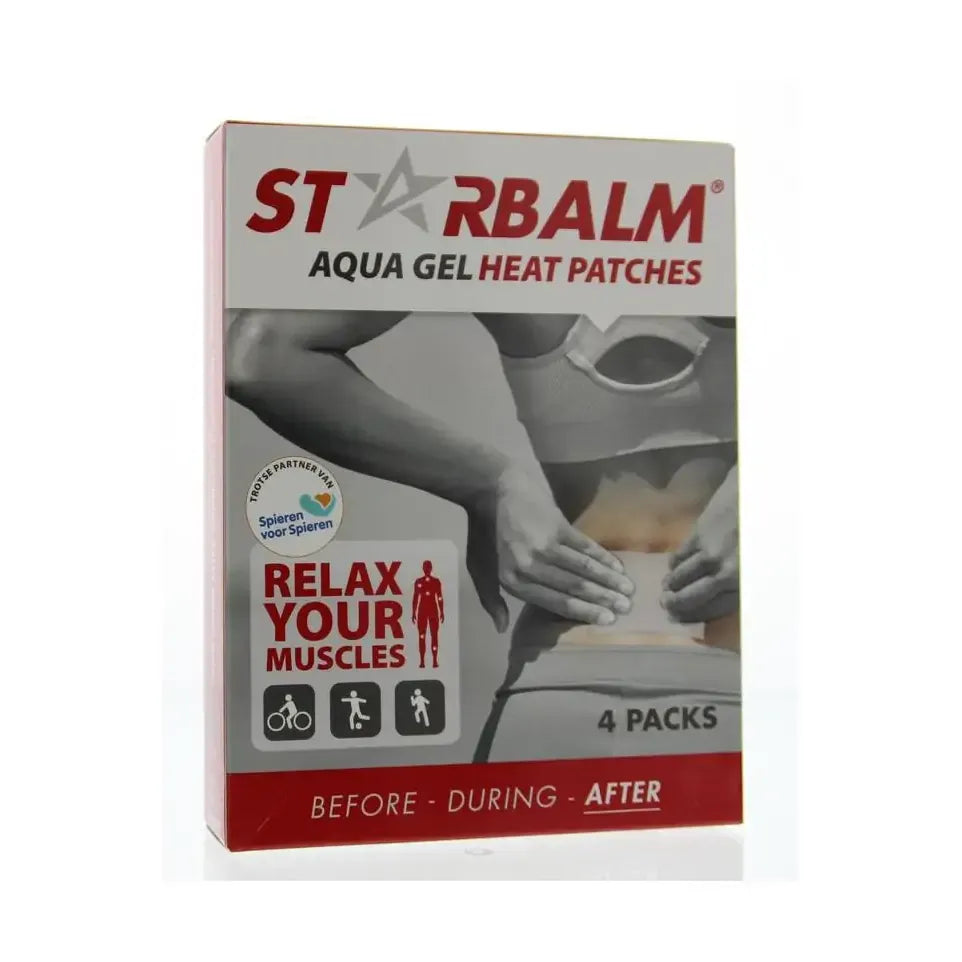 Starbalm Aquagel warmtepleister 4 stuks