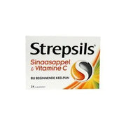 Strepsils Sinaasappel / Vitamine C 24 zuigtabletten (afbeelding 1)