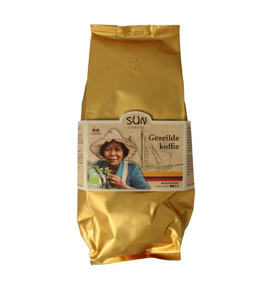 Sun Coffee Gezeilde koffiebonen medium roast 1 kg