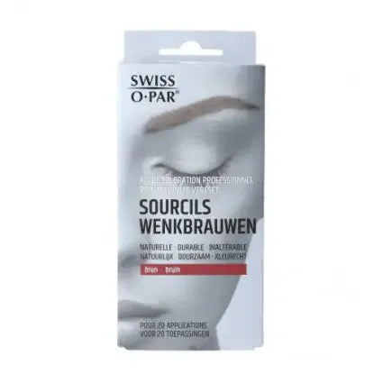 Swiss O-Par Professionele verf wenkbrauwen bruin