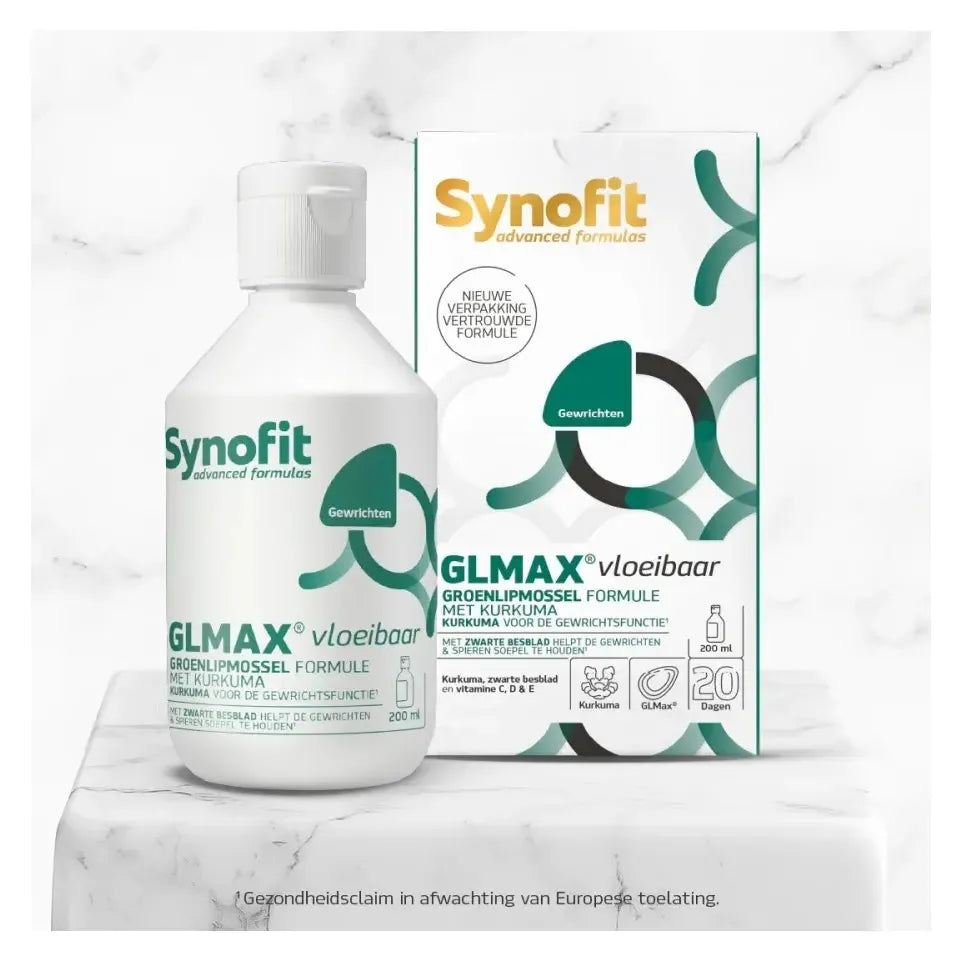 Synofit GLMax® Groenlipmossel vloeibaar 200 ml