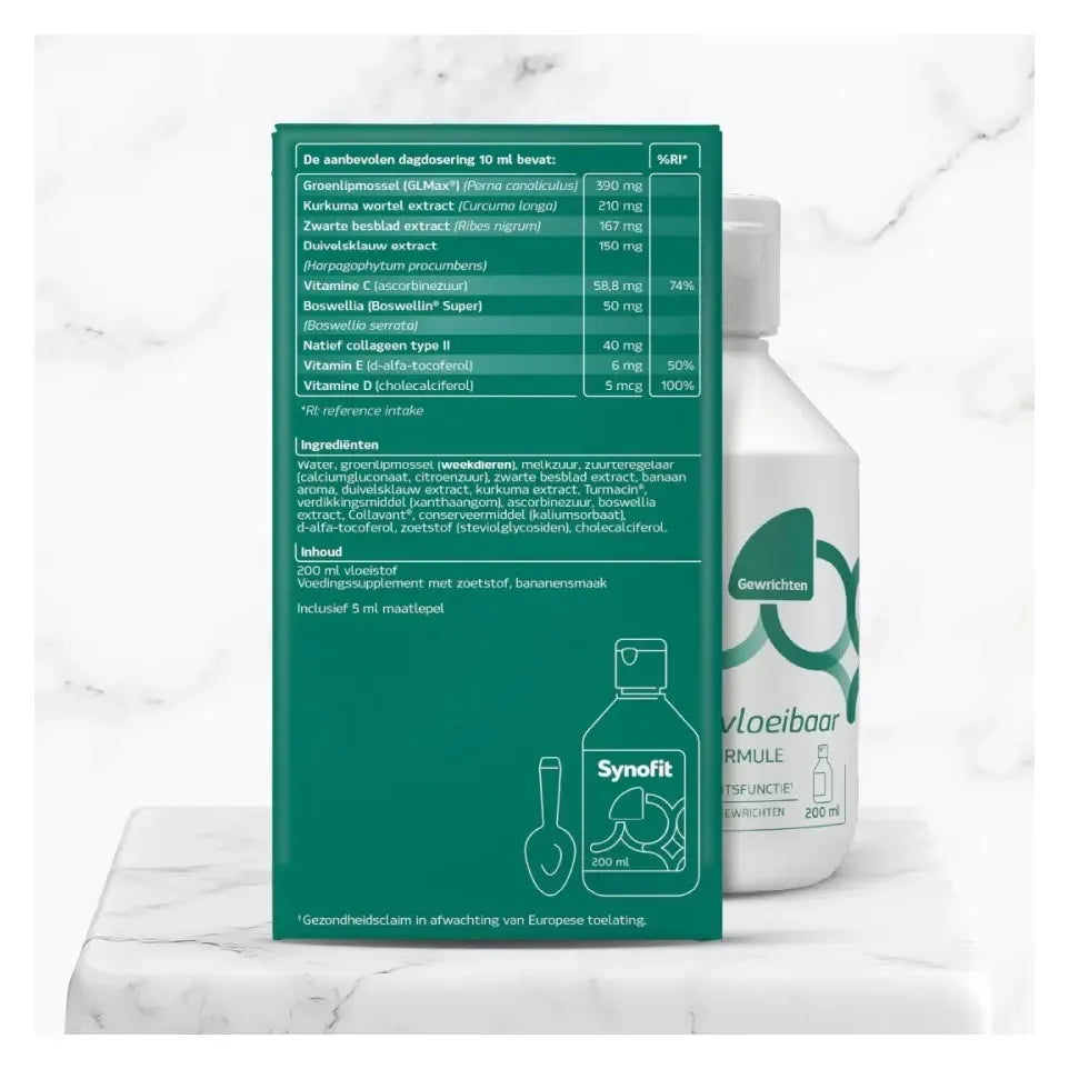 Synofit GLMax® Groenlipmossel vloeibaar 200 ml