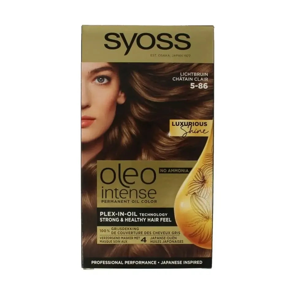 Syoss Color Oleo Intense 5-86 lichtbruin haarverf