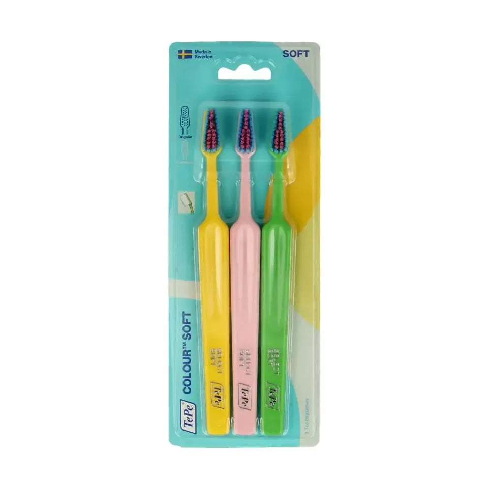 Tepe Colour soft 3-pack 3 stuks