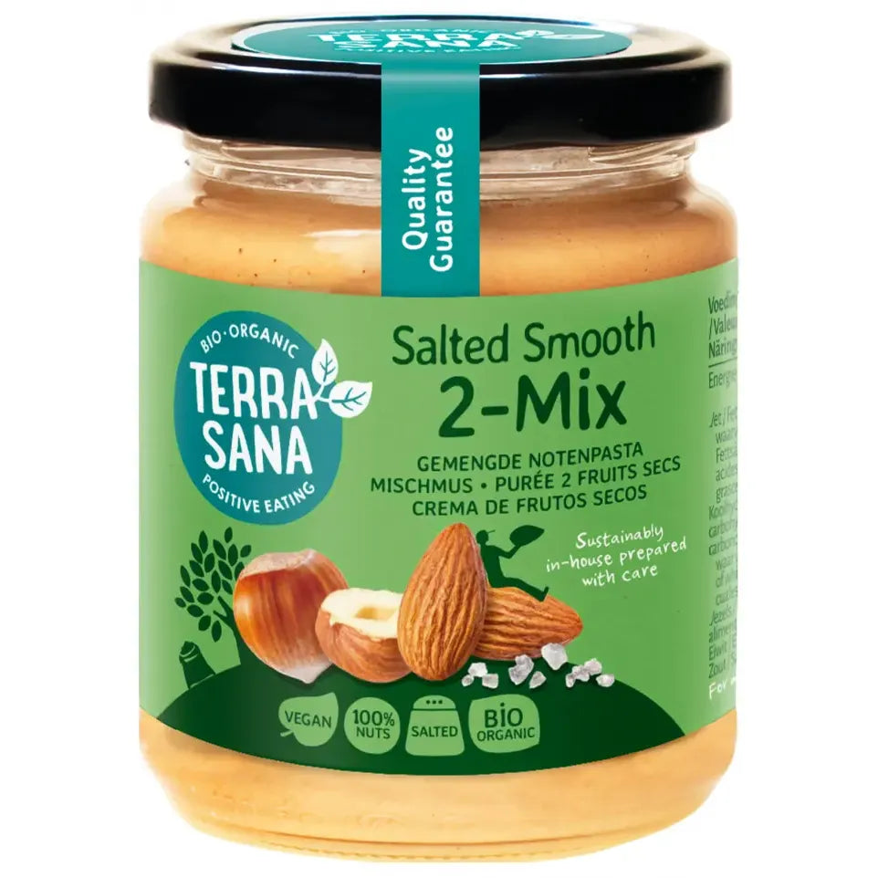 Terrasana 2-Mix notenpasta met Himalayazout bio 250 gram