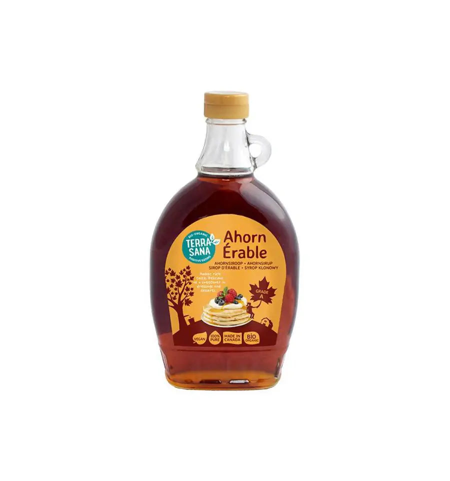 Terrasana Ahornsiroop 100% graad A bio 500 ml