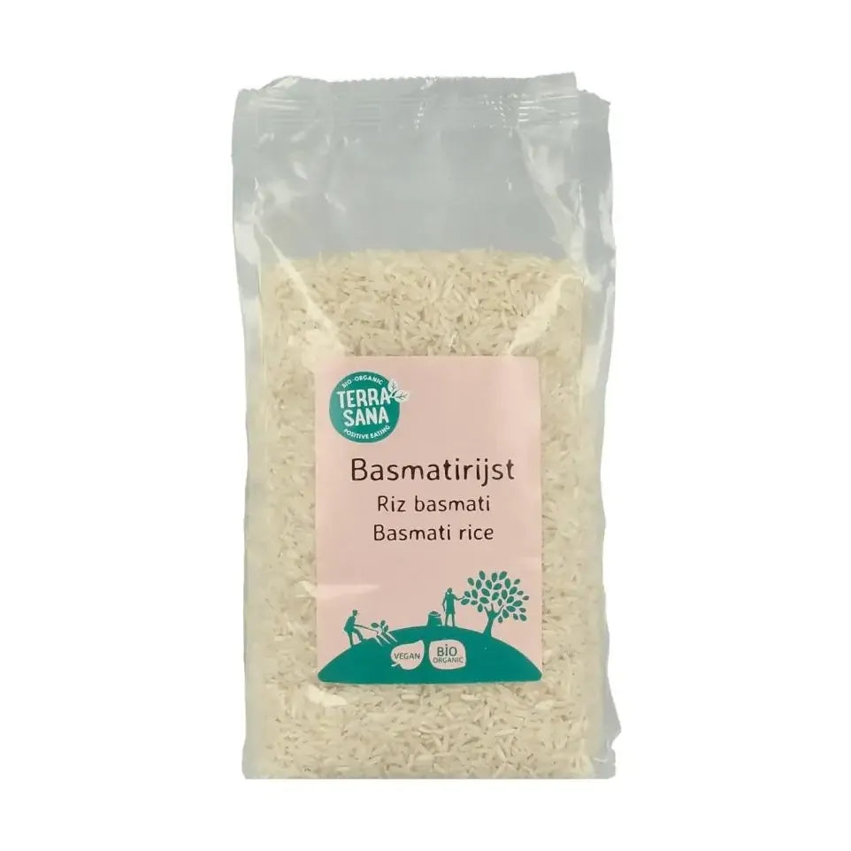 Terrasana Basmati rijst wit bio 1 kg