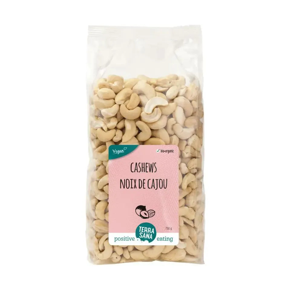Terrasana Cashewnoten ongeroosterd bio 750 gram