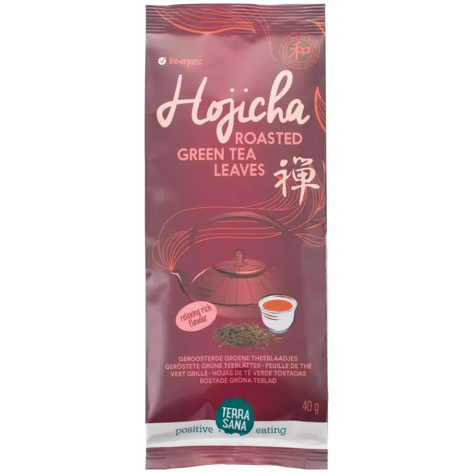 Terrasana Hojicha losse thee bio 40 gram