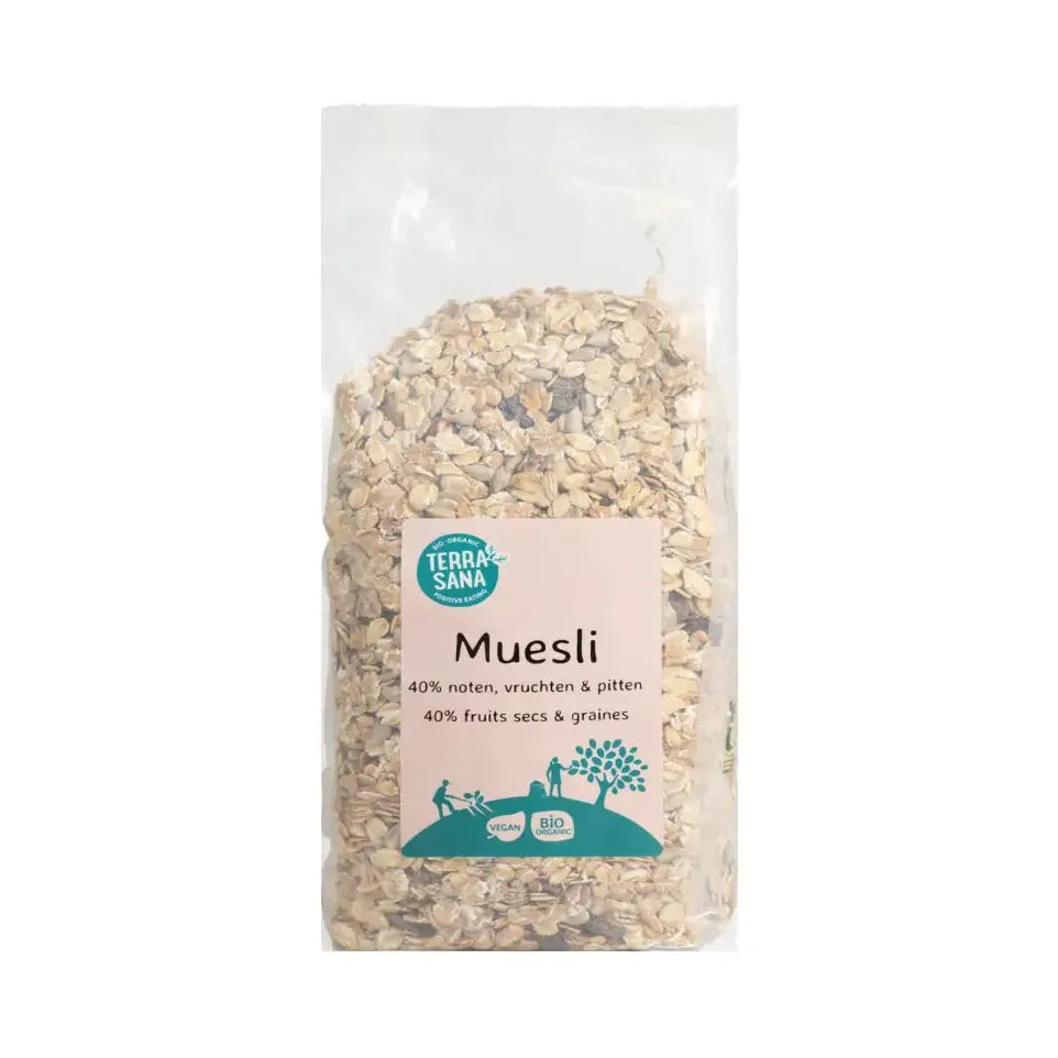 Terrasana Muesli huisgemaakt 40% bio 750 gram