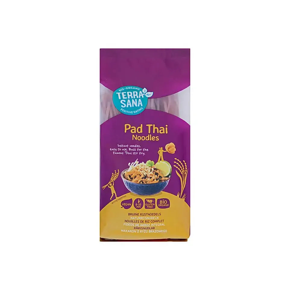 Terrasana Pad thai noodles van bruine rijst bio 250 gram