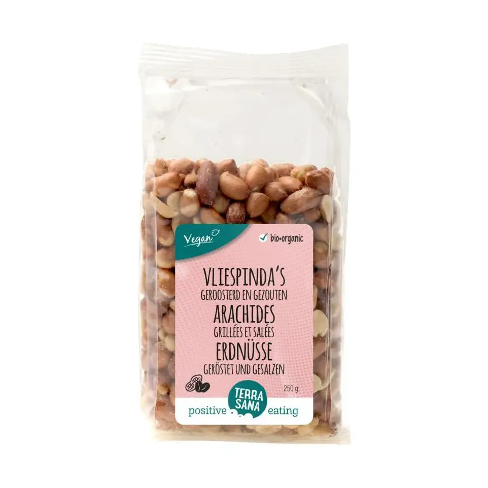 Terrasana Vliespinda's geroosterd & gezouten bio 250 gram