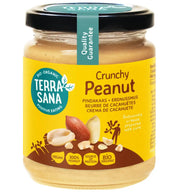 Terrasana Pindakaas crunchy bio 250 gram