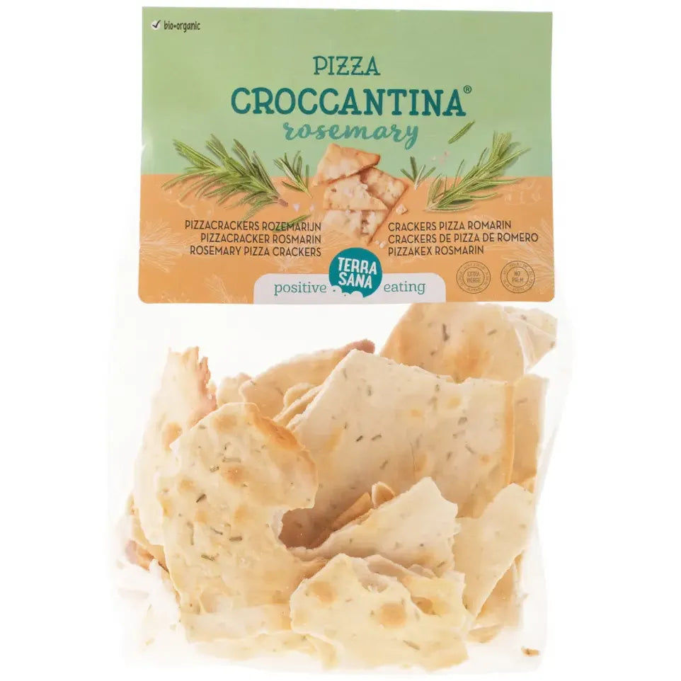 Terrasana Pizza Croccantina rozemarijn bio 200 gram