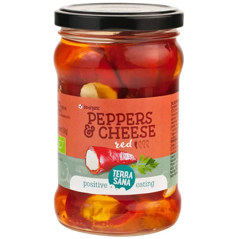 Terrasana Gevulde rode pepers bio 270 gram