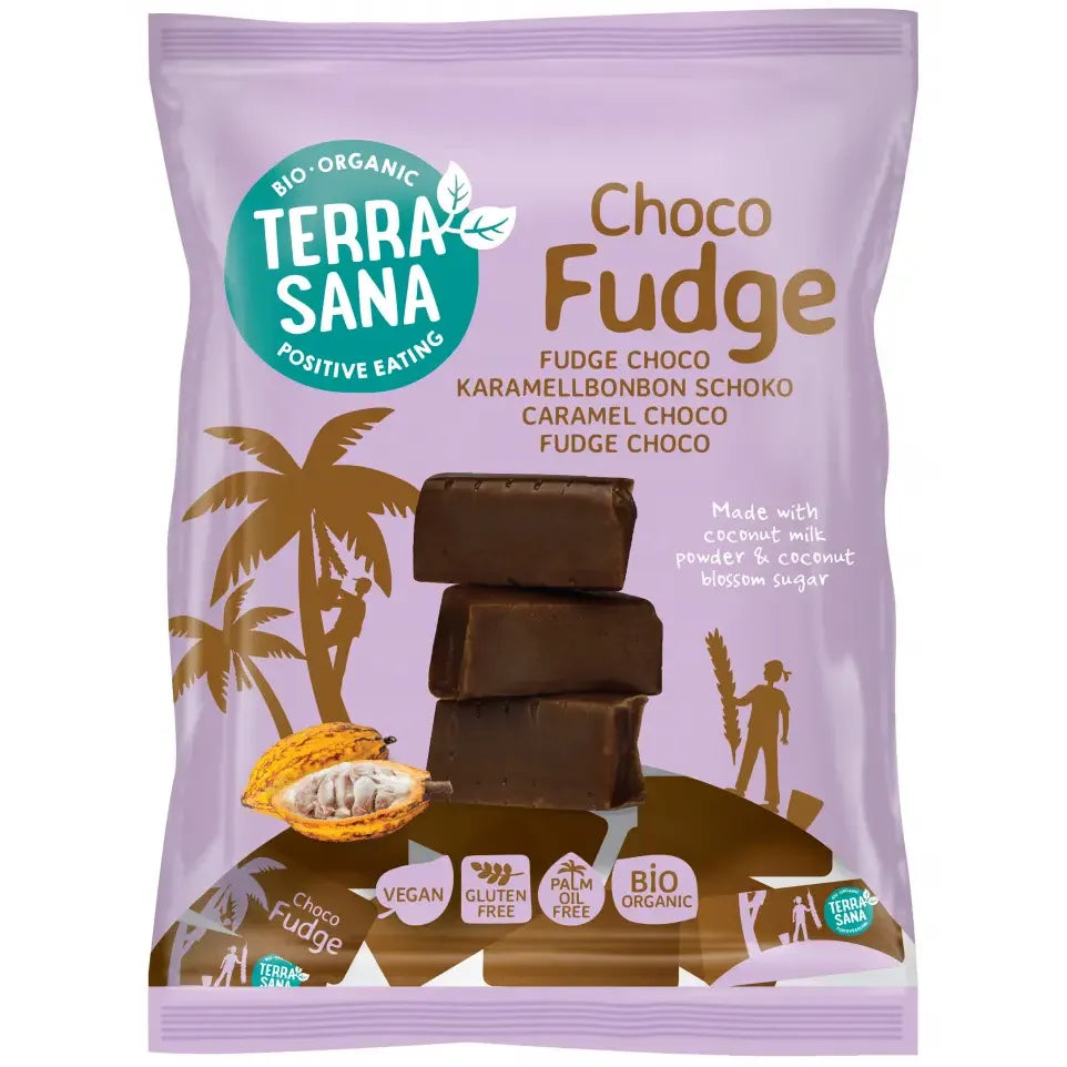 Terrasana Fudge choco bio 150 gram