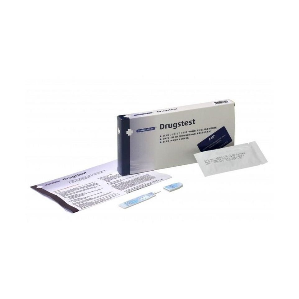 Testjezelf.nu Drugstest amfetamine (speed) 3 stuks (afbeelding 1)