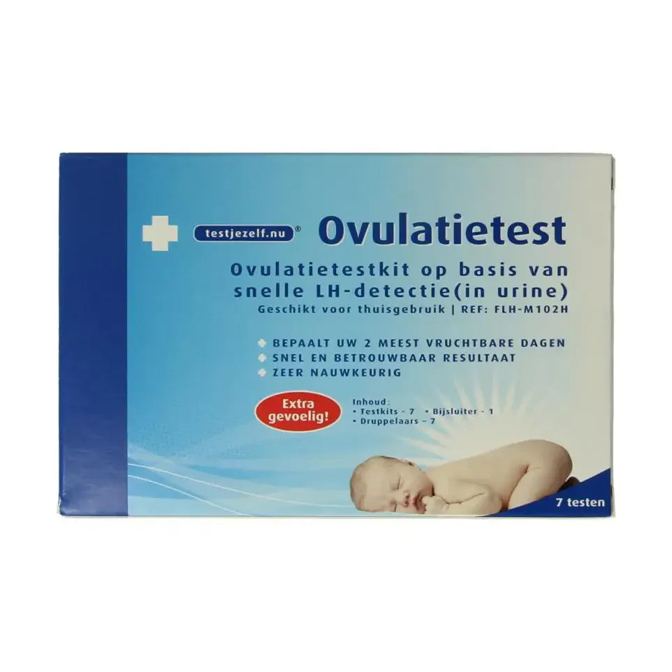 Testjezelf.nu Ovulatietest (cassette) 7 stuks
