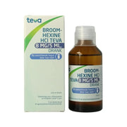 Teva Broomhexine Hcl 8 mg/5 ml 150 ml