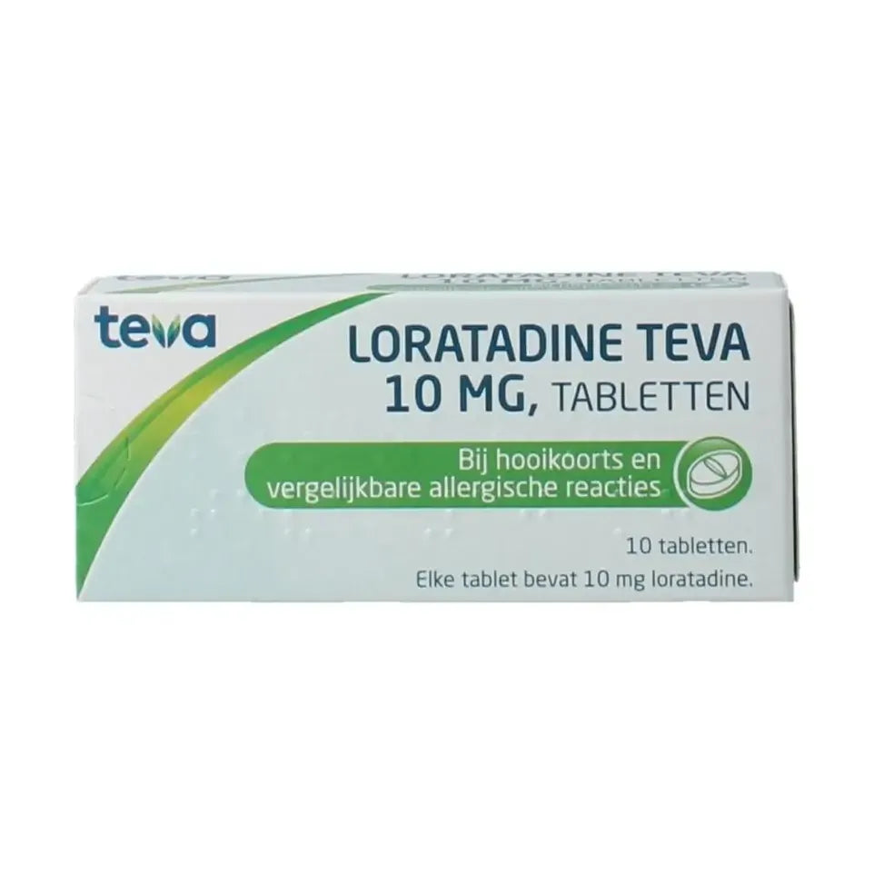 Teva Loratadine 10 mg 10 tabletten