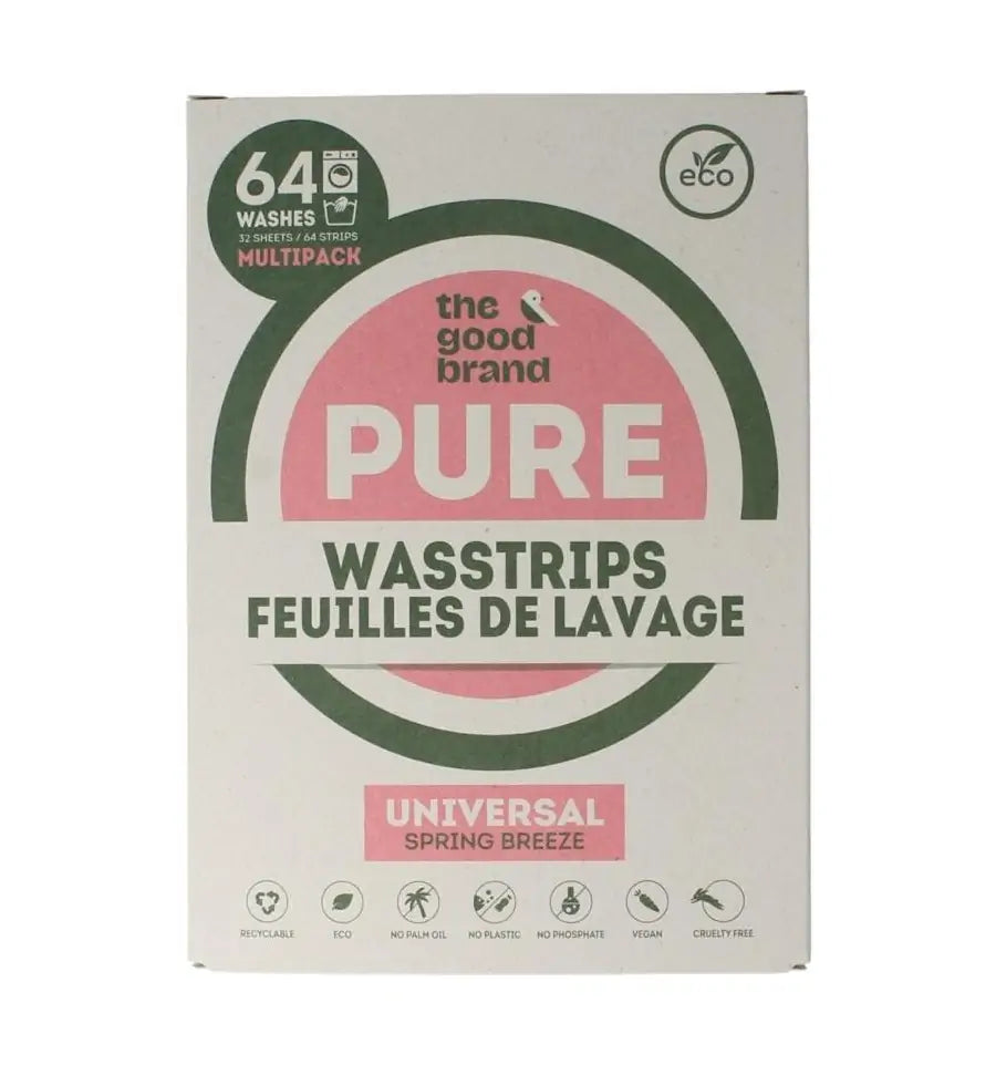 The Good Brand Wasstrips 64 stuks