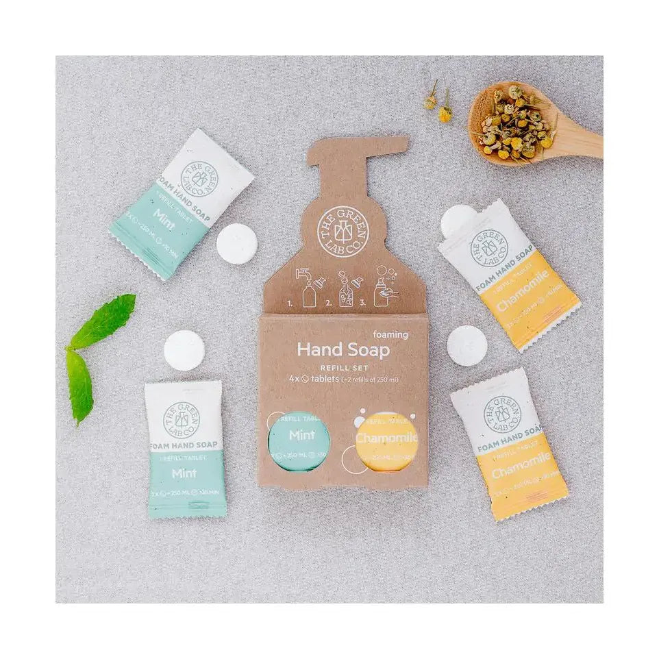 The Green Lab Co handzeep munt & kamille
