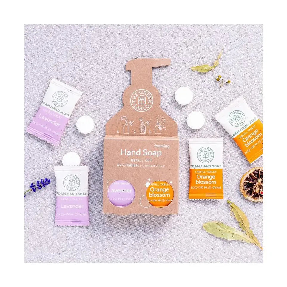 The Green Lab Co handzeep oranjebloesem&lavende