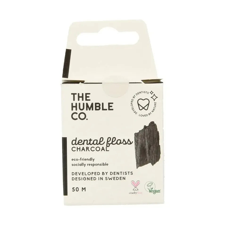 The Humble Co Dental floss charcoal