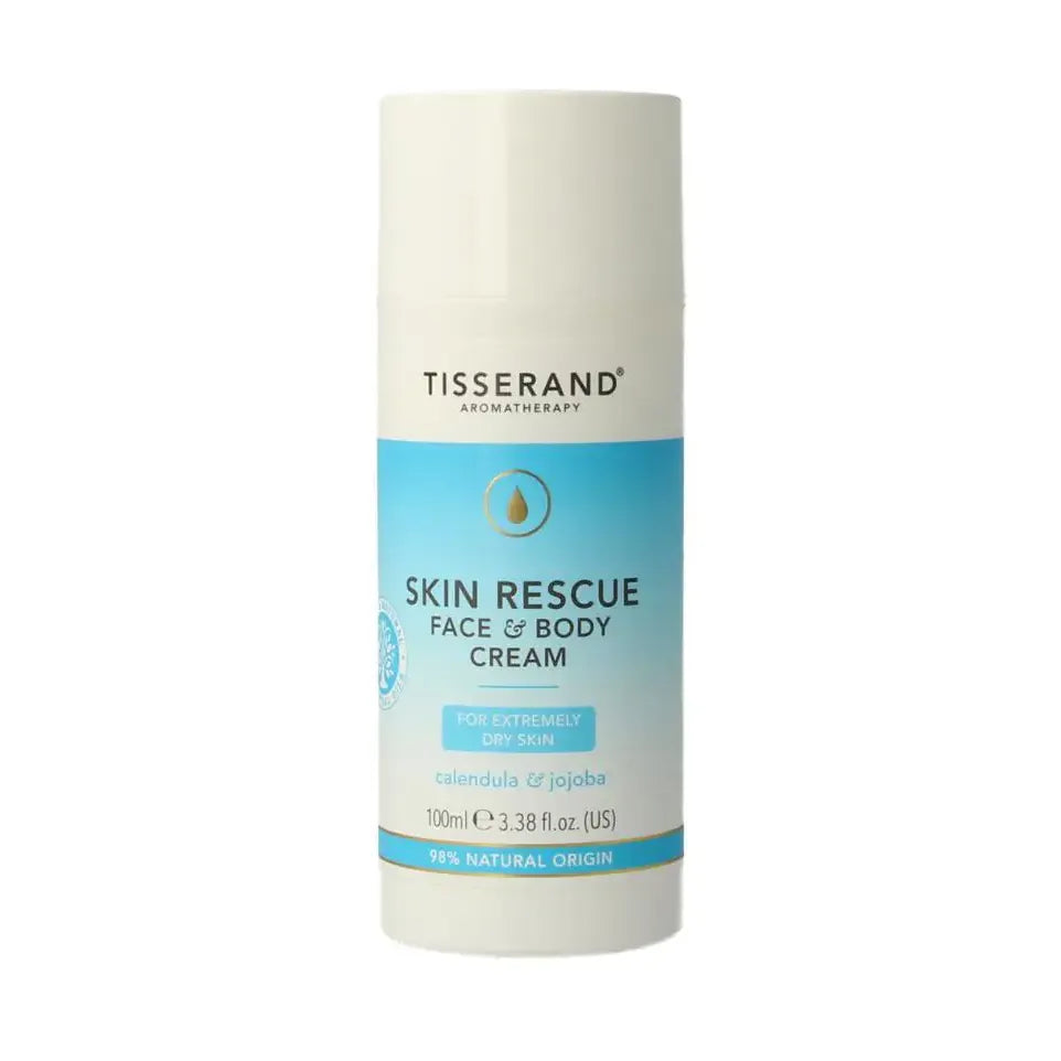 Tisserand Aromatherapy face & bodycream skin rescue 100 ml