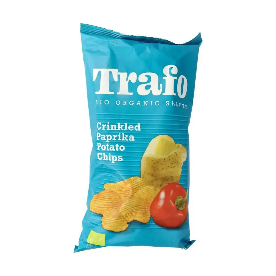 Trafo Ribbelchips paprika 125 gram