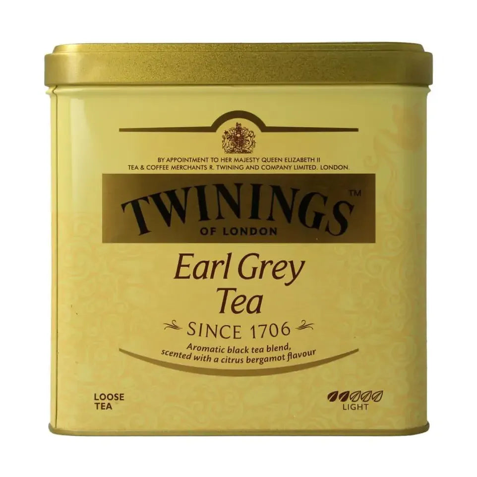 Twinings Earl grey blik 500 gram